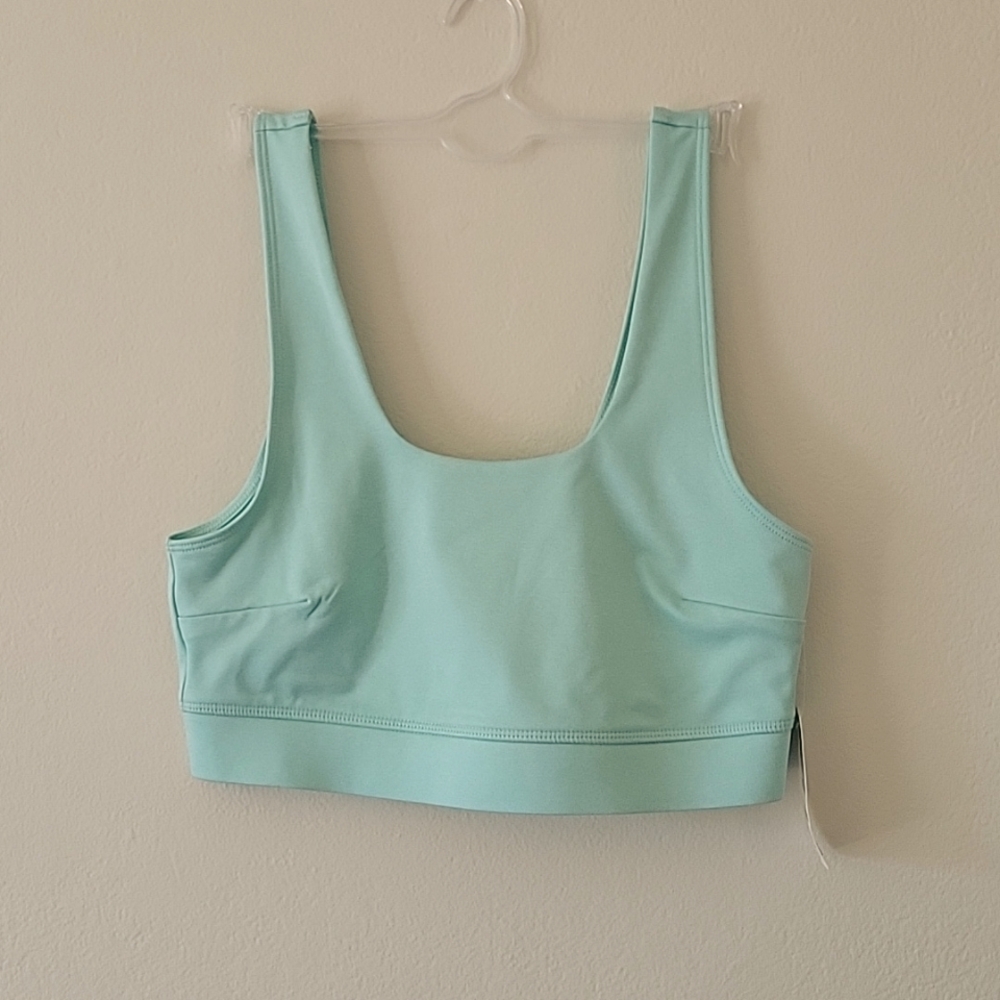 NWT: Jenni Bralette "Aqua Gloss" / Size Medium